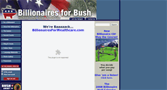 Desktop Screenshot of billionairesforbush.com